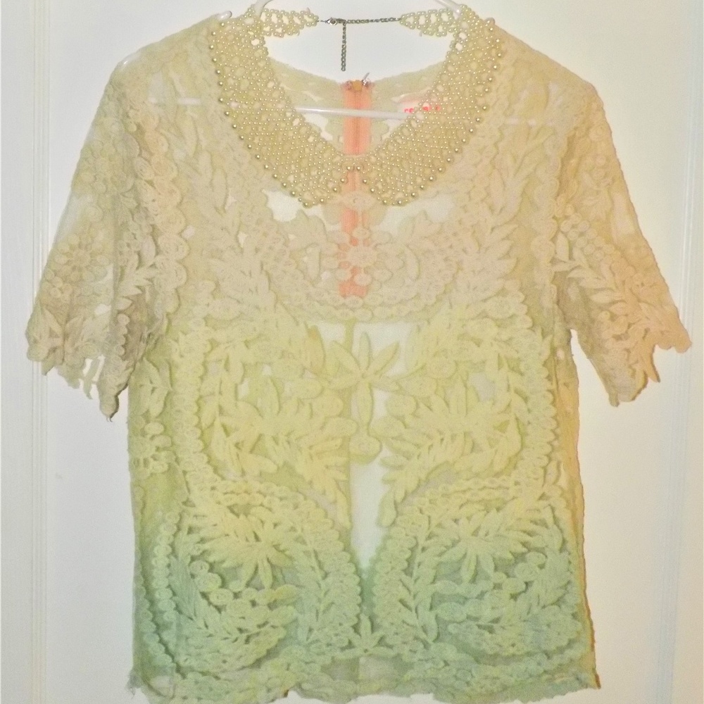 Sheer Ombre top